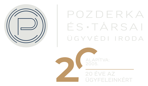 Pozderka Ügyvédi Iroda logo